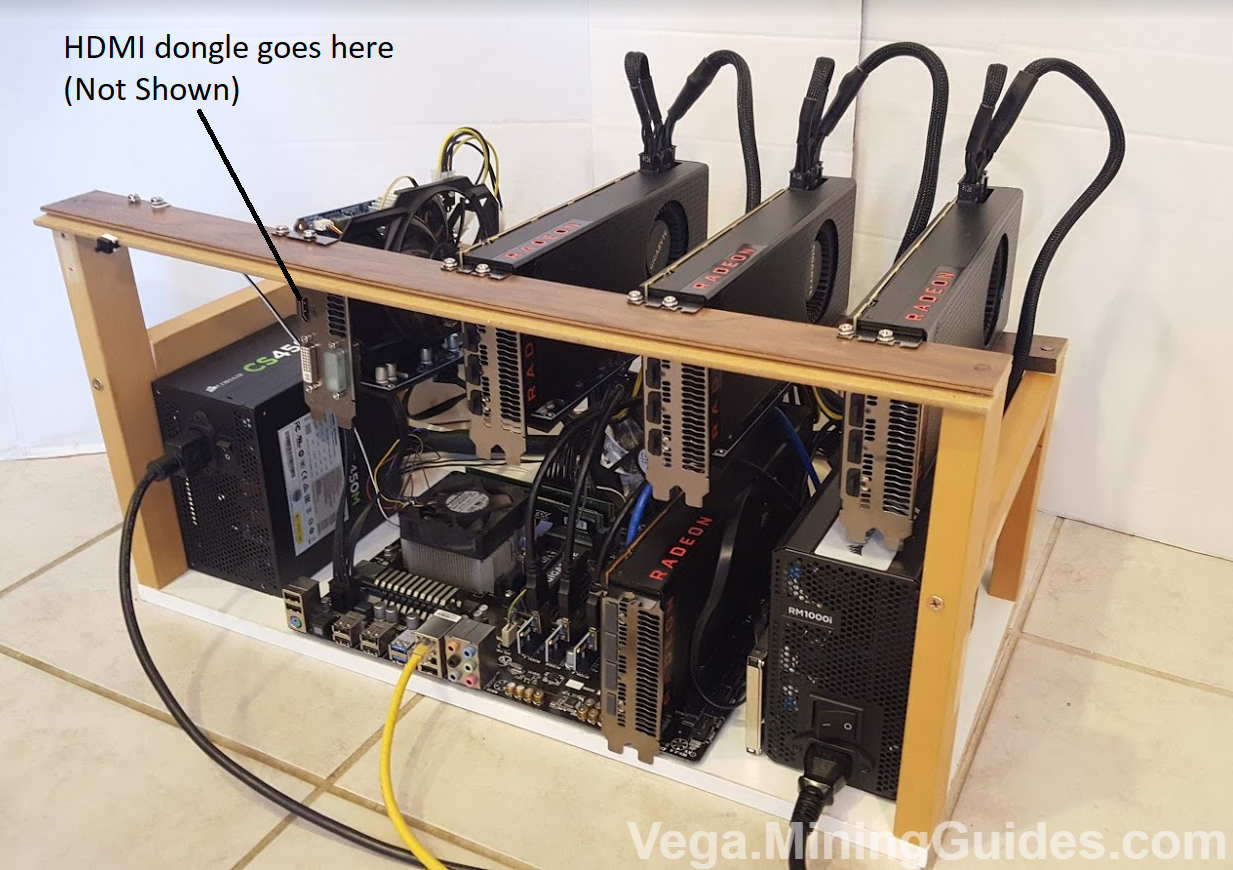how to set up crypto mining rig